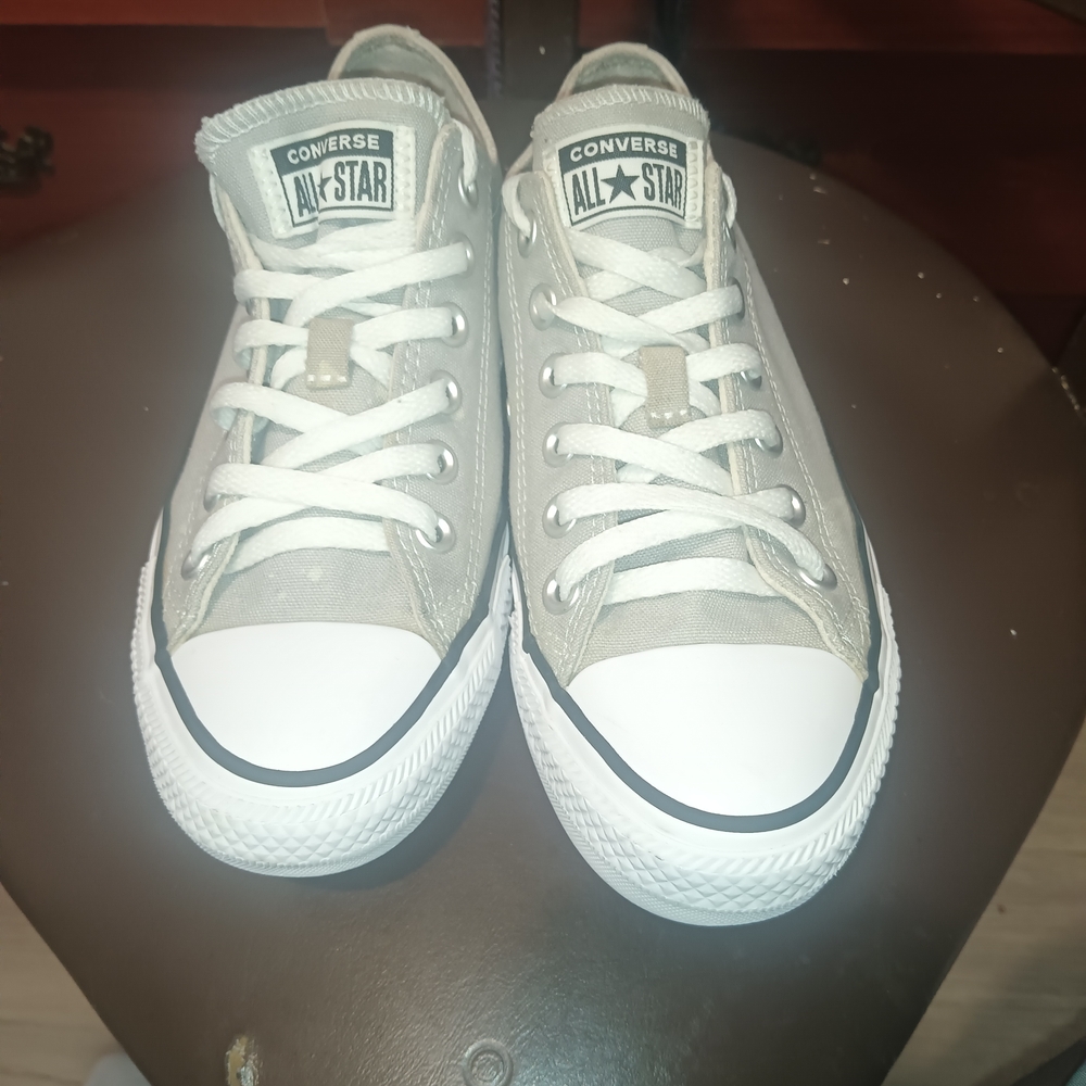 Converse All Star Low Top Sneakers - Light Gray